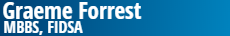 Graeme Forrest, MBBS, FIDSA